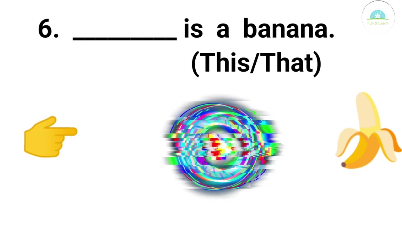 This/That quiz for kids l class -1 (This and That)@funandlearnwithyekshit#english #quiz