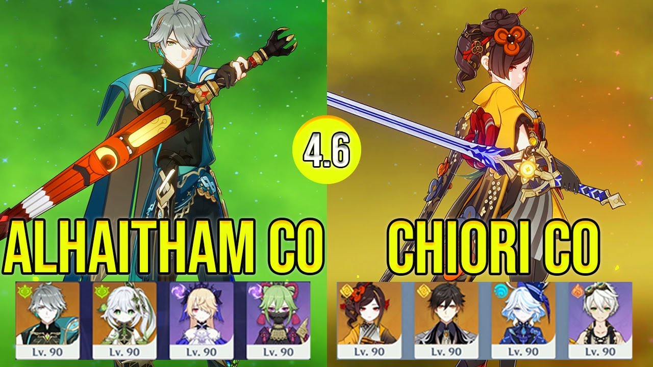 Alhaitham C0 & Chiori C0 Spiral Abyss Floor 12 Genshin Impact