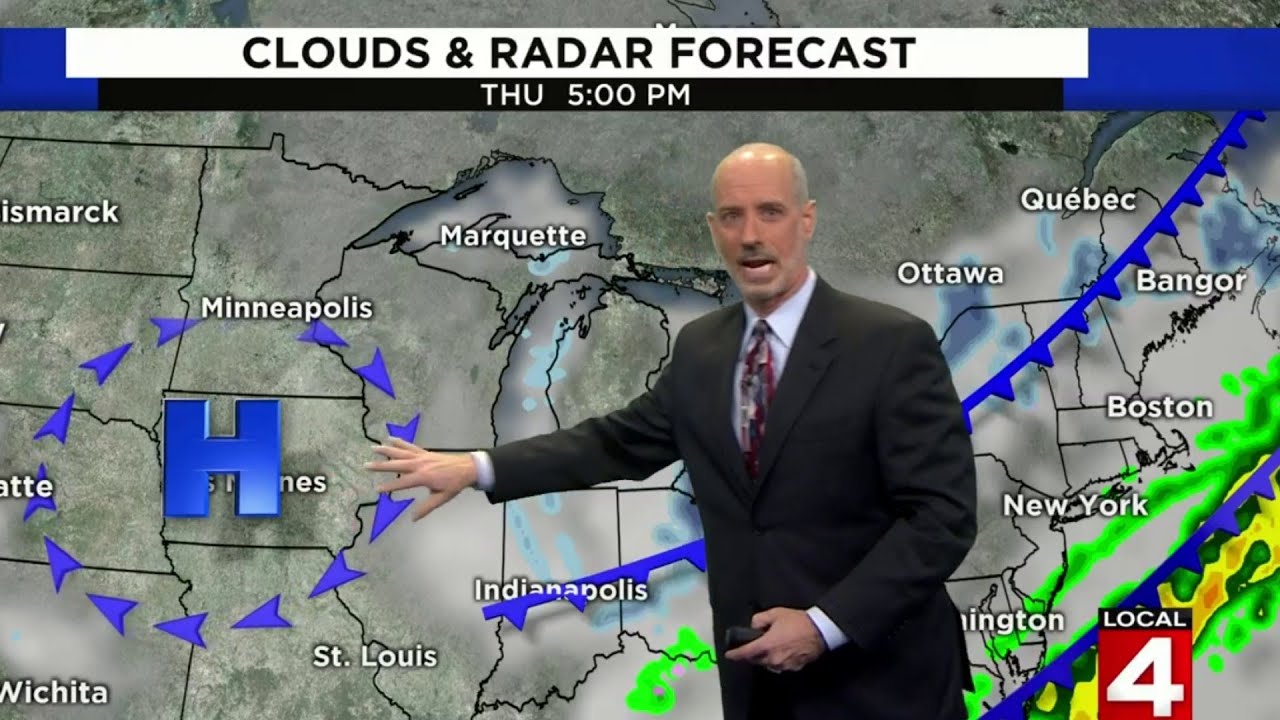 Snow forecast for Feb. 13, 2020 in Metro Detroit