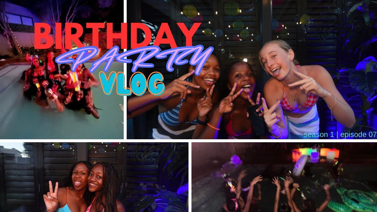 THROW A PARTY WITH ME | BIRTHDAY VLOG | POOL PARTY