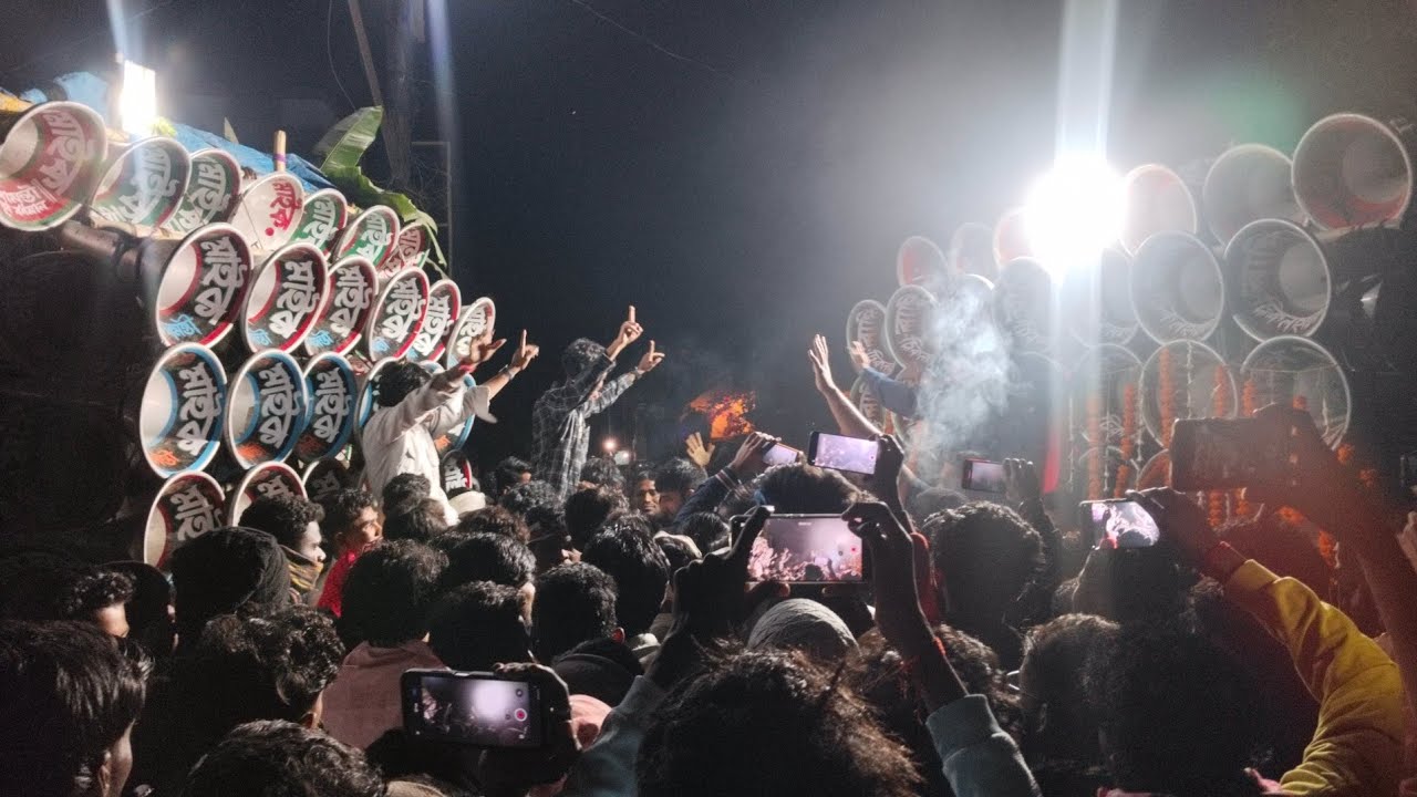 বাপি সাউন্ড 😎 vs মা তাঁরা মাইক 😎 মুখোমুখি বিরাট কম্পিটিশন বিটরাতে  