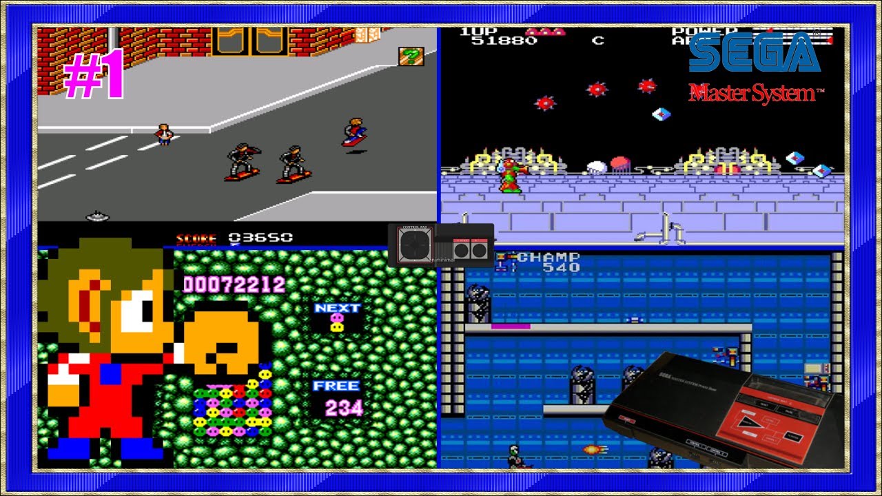 100 Jeux de la Master System en 10 Minutes