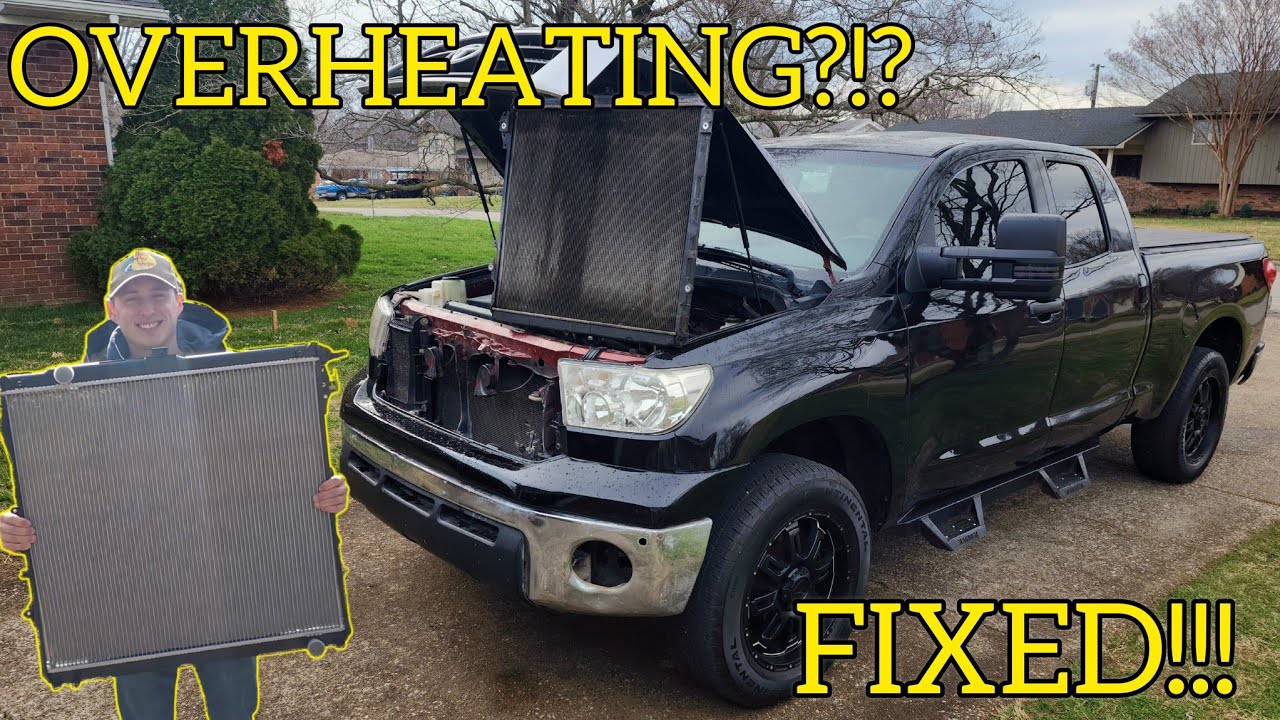 Toyota Tundra REVAMP PART 1 - Fixing OVERHEATING Issue!