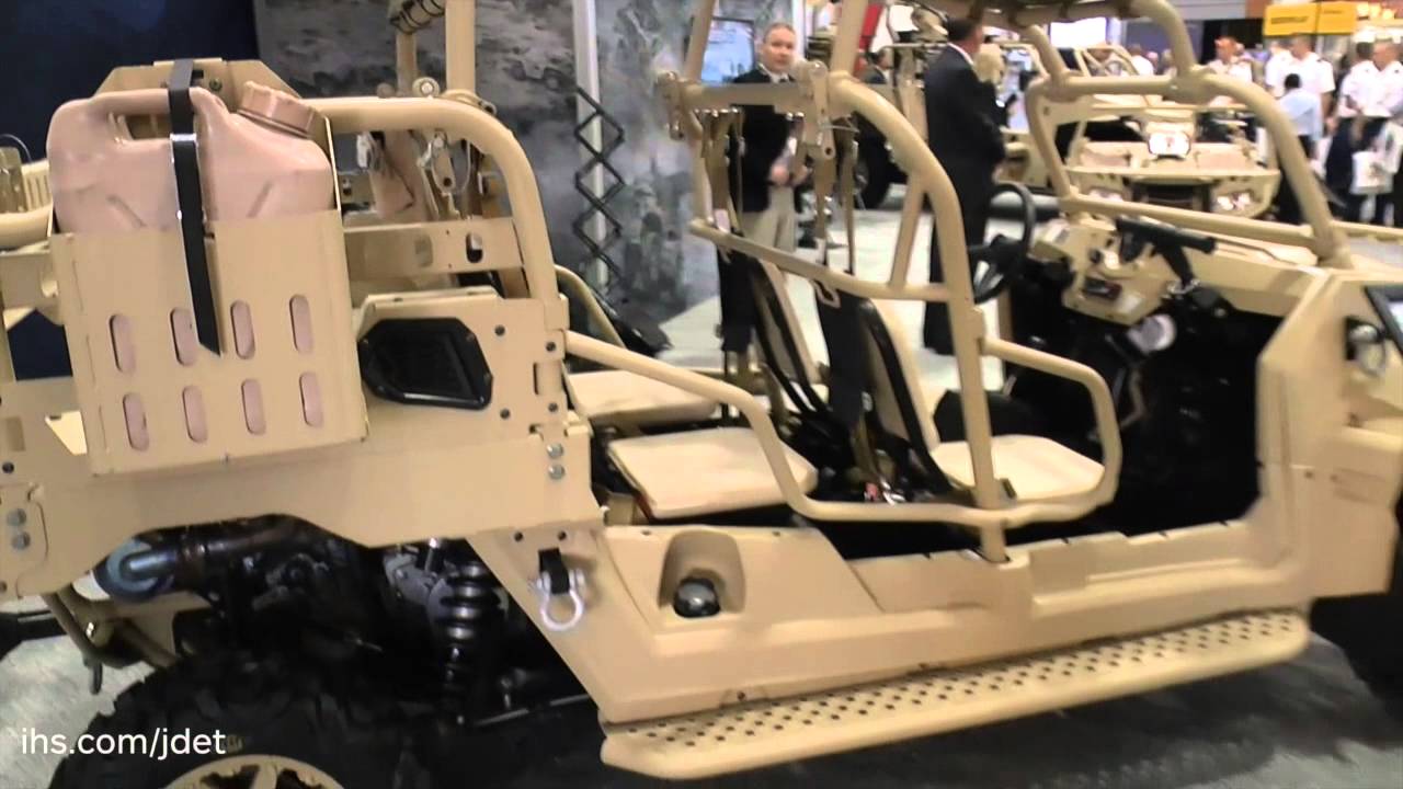 AUSA 2015: Polaris Defense on their MRZR ultra-light all -terrain vehicle