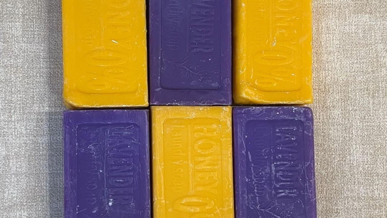 ASMR cutting dry soap/oddly carving soap/satisfying relaxing crunchy sounds/Crushing soap ASMR #4636