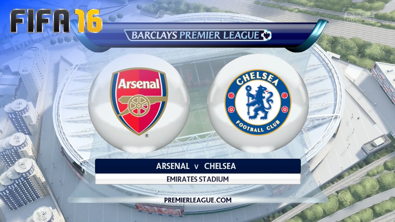 FIFA 16 - Arsenal vs. Chelsea @ Emirates Stadium (Season '16/'17)