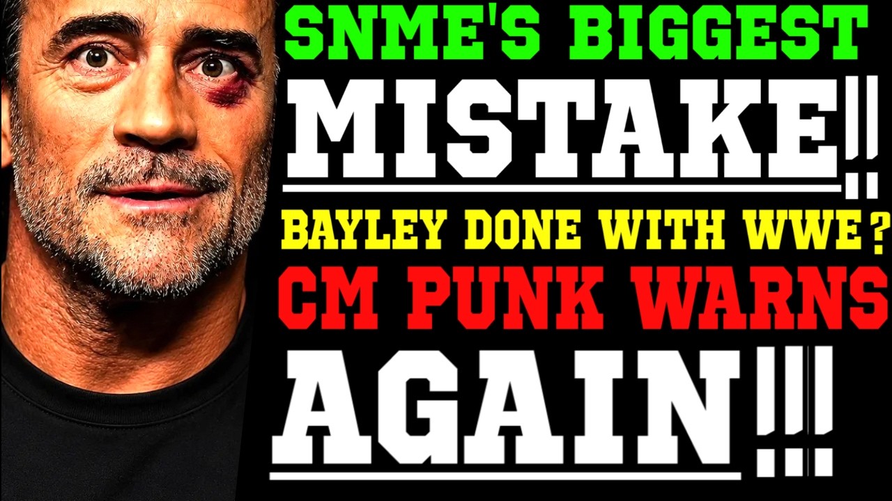 WWE News! WWE SNME's Biggest Mistake Came at the Very End! Is Bayley Done With WWE CM Punk Warns