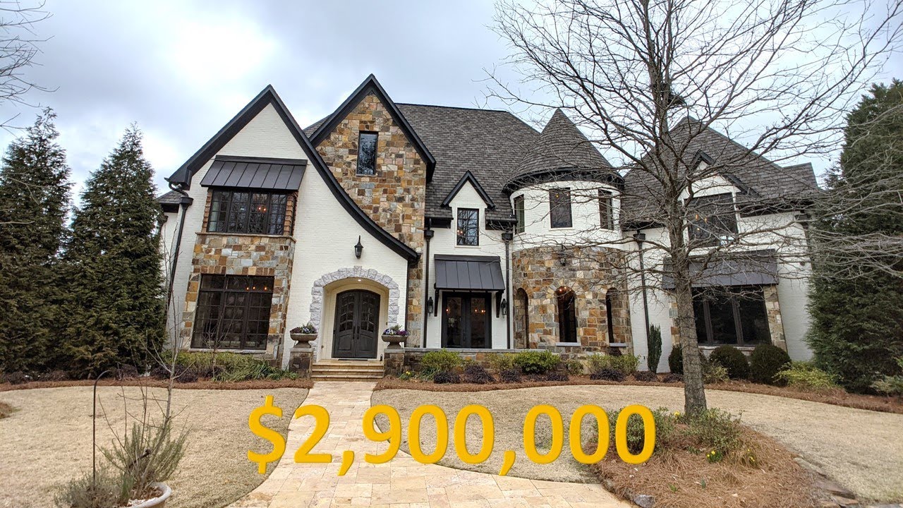 $2,900,000 Lake House 6Bed 8Bath | Birmingham Homes for Sale | Home Tours