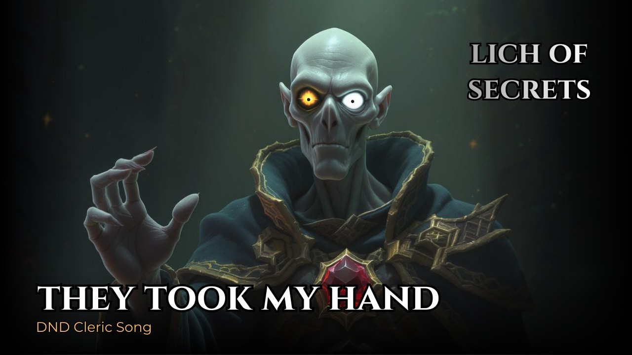 The Eye That Hears (Lich of Secrets) | Dark D&D Villain Song