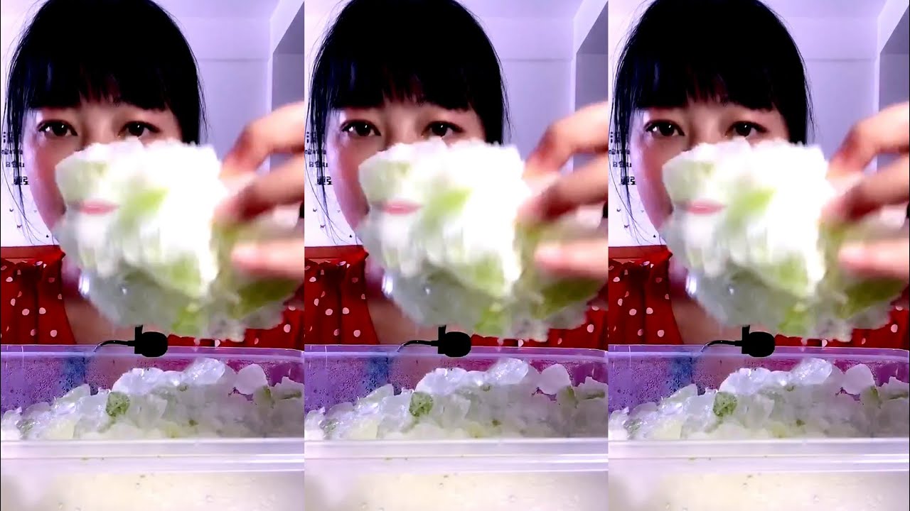 ZHAOFENG HARD ICE / CRUSHED ICE. ICE EATING