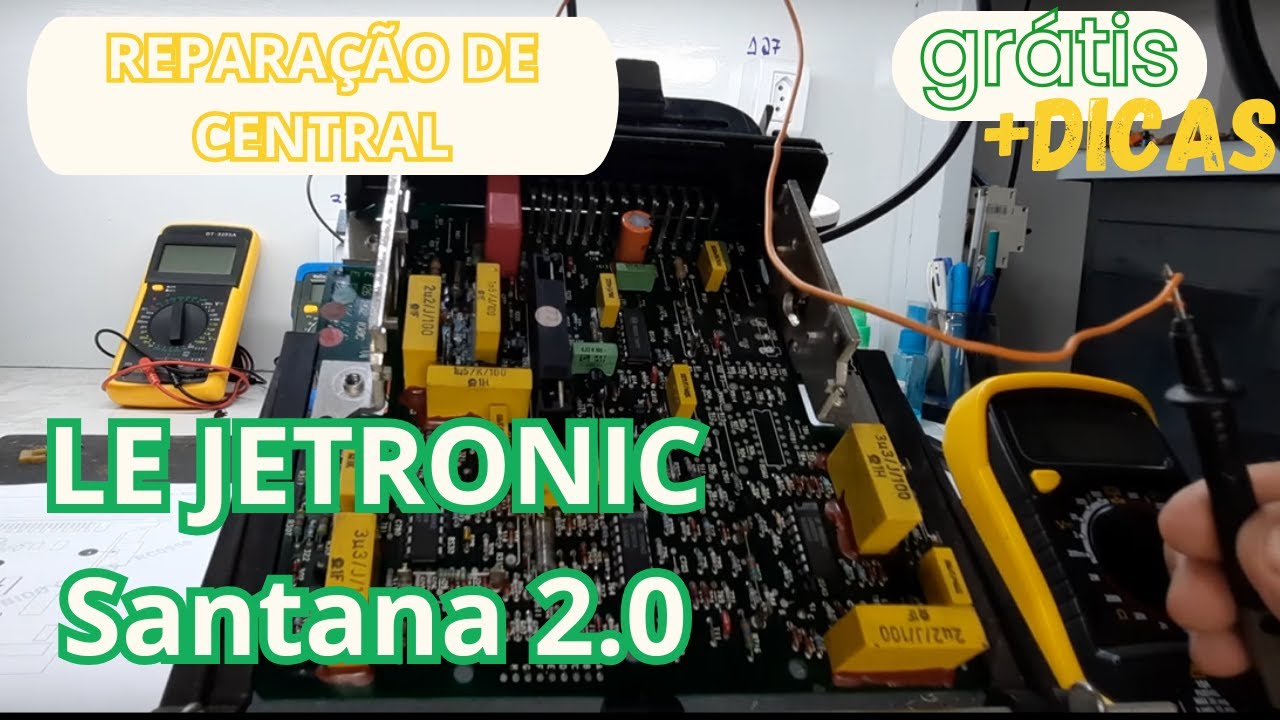 Reparação Completa da Central LE Jetronic do Santana 2.0: Passo a Passo!