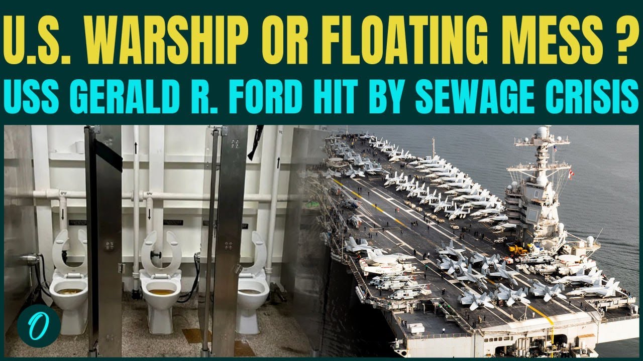 Trump's USS Gerald R Ford a $13 BN NIGHTMARE? US Troops FACE Clogged Toilets | US vs Iran War Latest