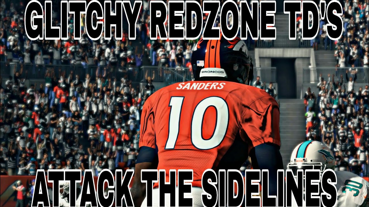 ATTACK THE SIDELINES FOR GLITCHY REDZONE TOUCHDOWNS! MADDEN 18 MONEY PLAY | MADDEN 18 REDZONE PLAY