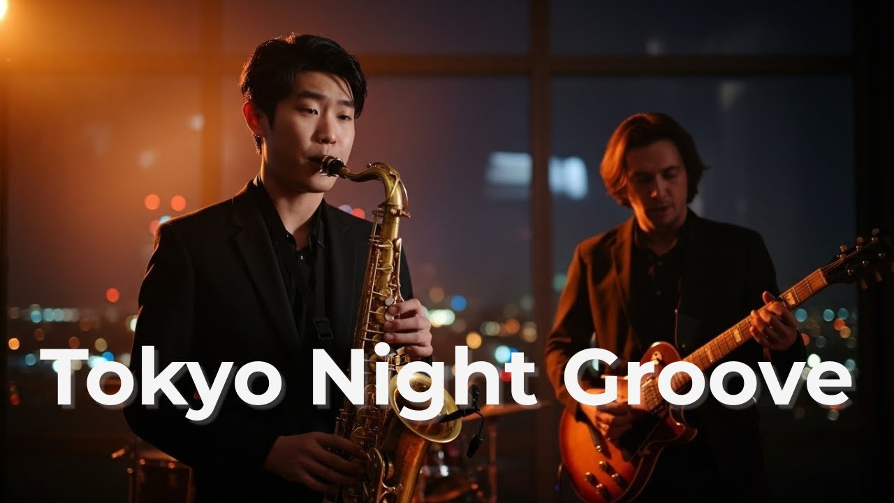 Soft Progressive Jazz Fusion | Tokyo Night Groove | ShredSax (Original Mix)