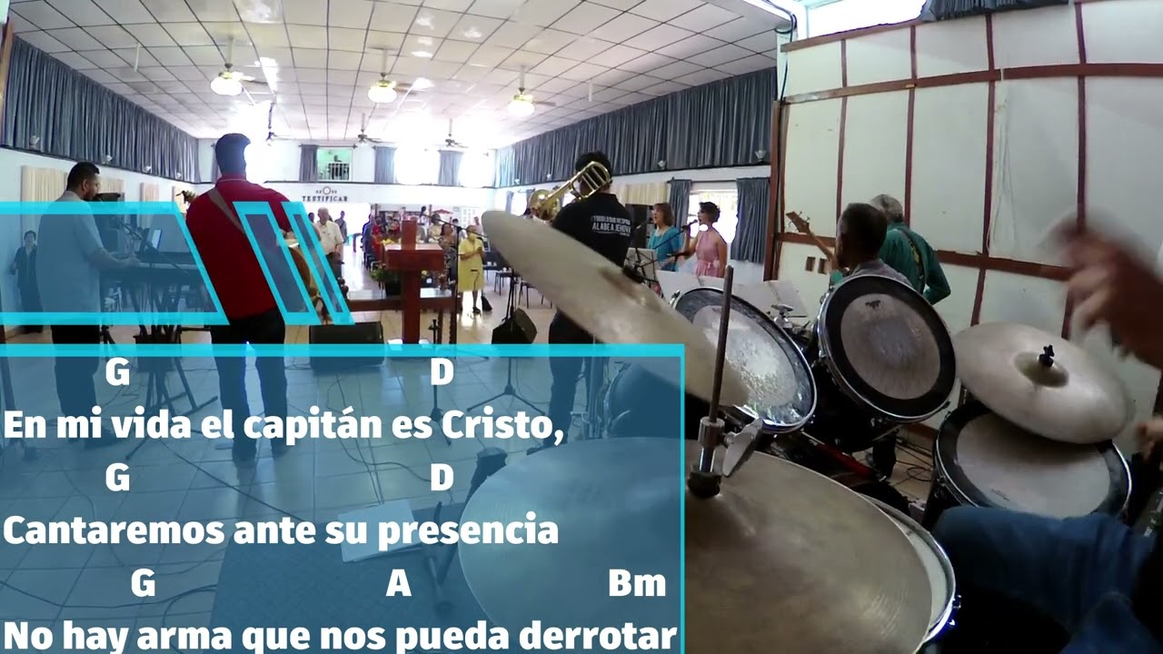 El Señor marchando va BATERIA y ACORDES