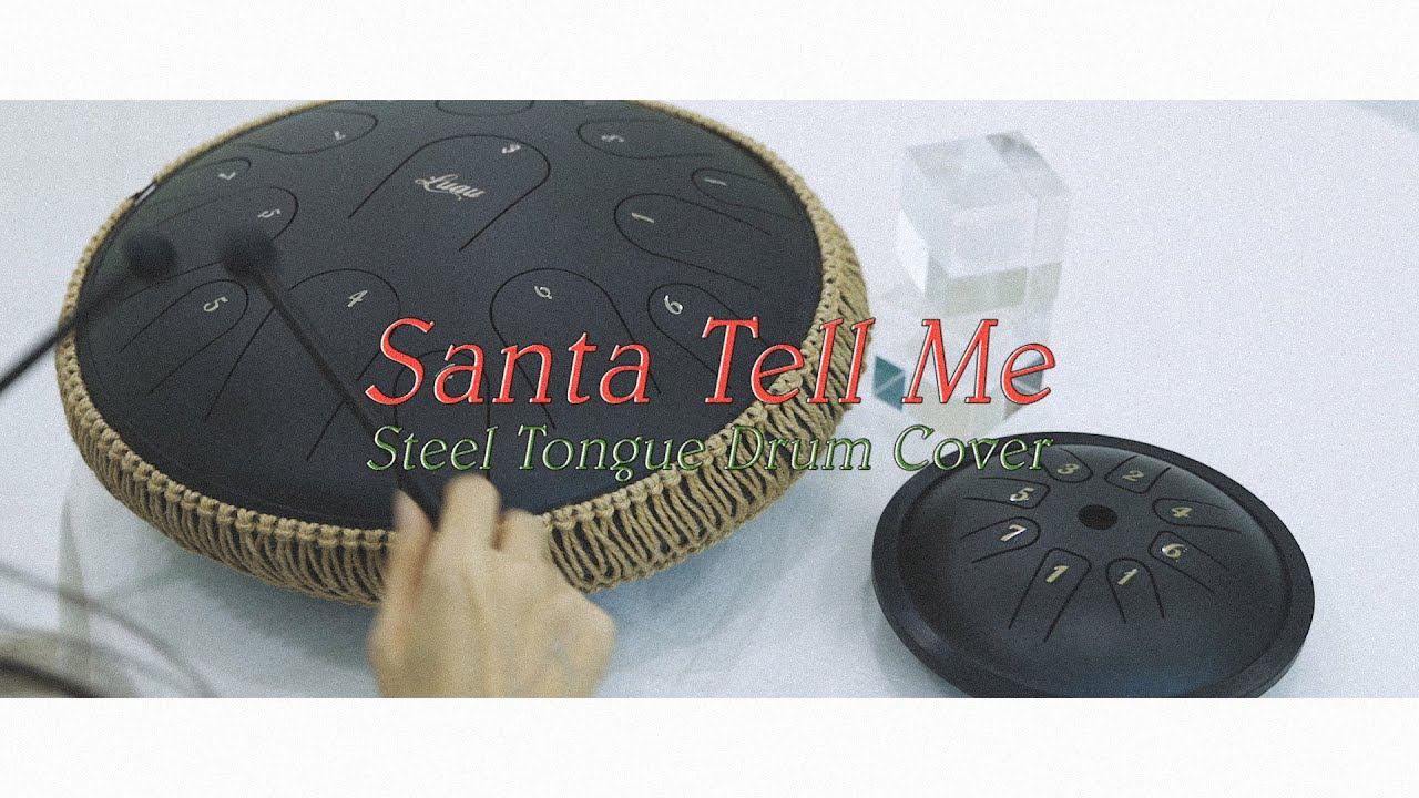 Ariana Grande - Santa Tell Me 스틸텅드럼 연주 | Steel Tongue Drum, Tank Drum