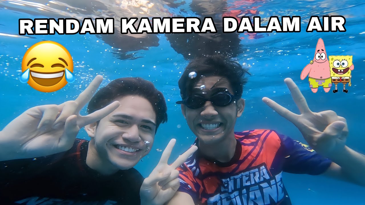 EKSPERIMEN RENDAM KAMERA DALAM AIR 😂