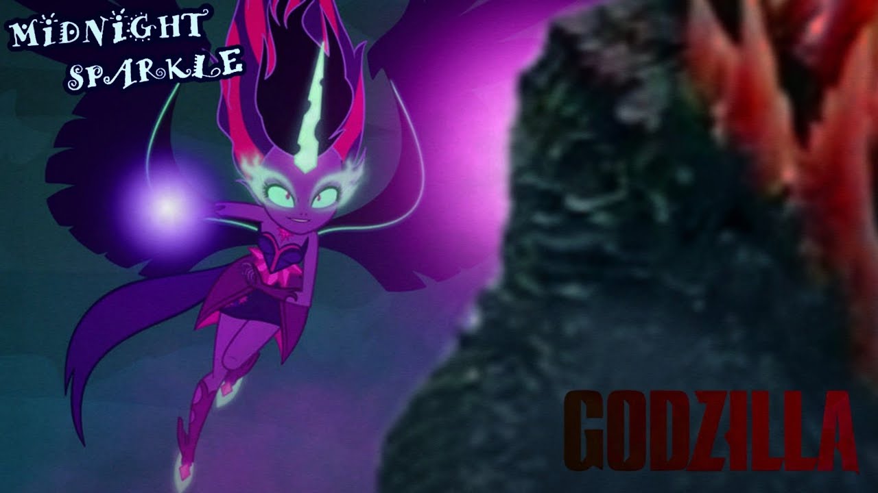 Godzilla vs. Midnight Sparkle (Monsterverse Meets My Little Pony)