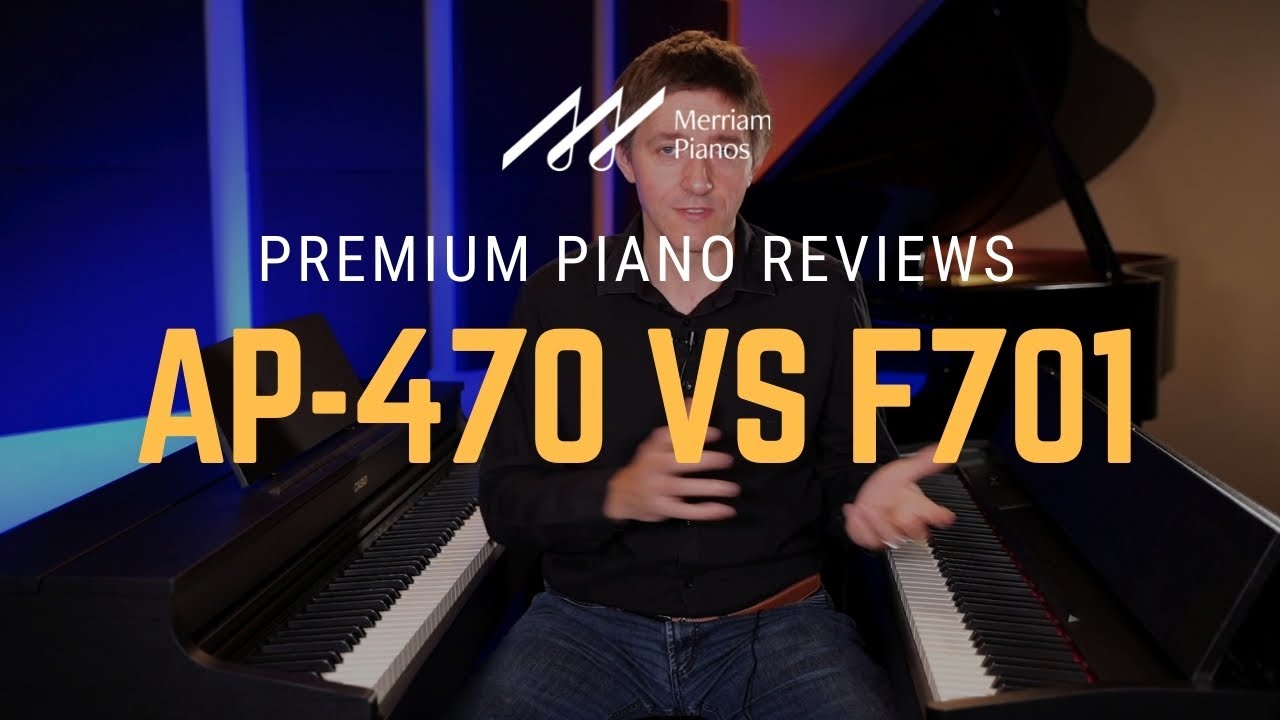 🎹﻿Casio Celviano AP-470 vs Roland F701 Digital Piano Comparison - Stunning Grand Piano Sounds﻿🎹