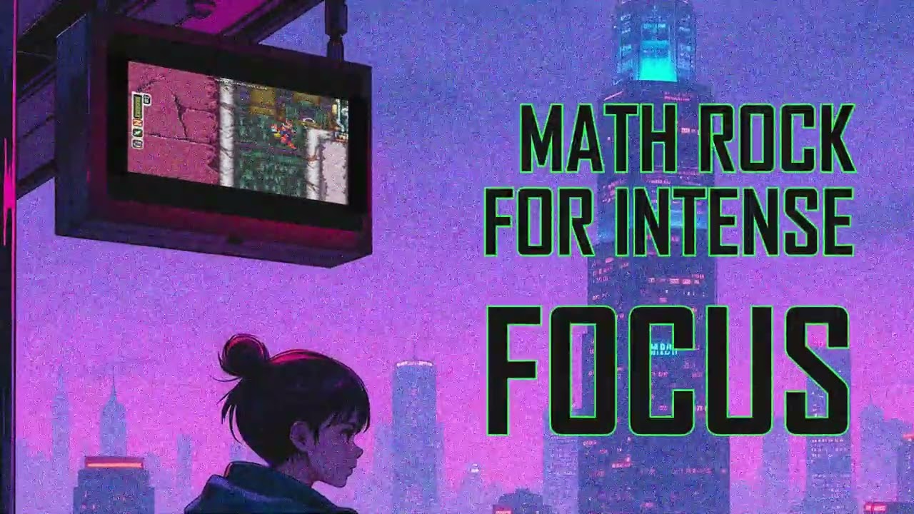 MATH ROCK FOR INTENSE FOCUS WORKOUT