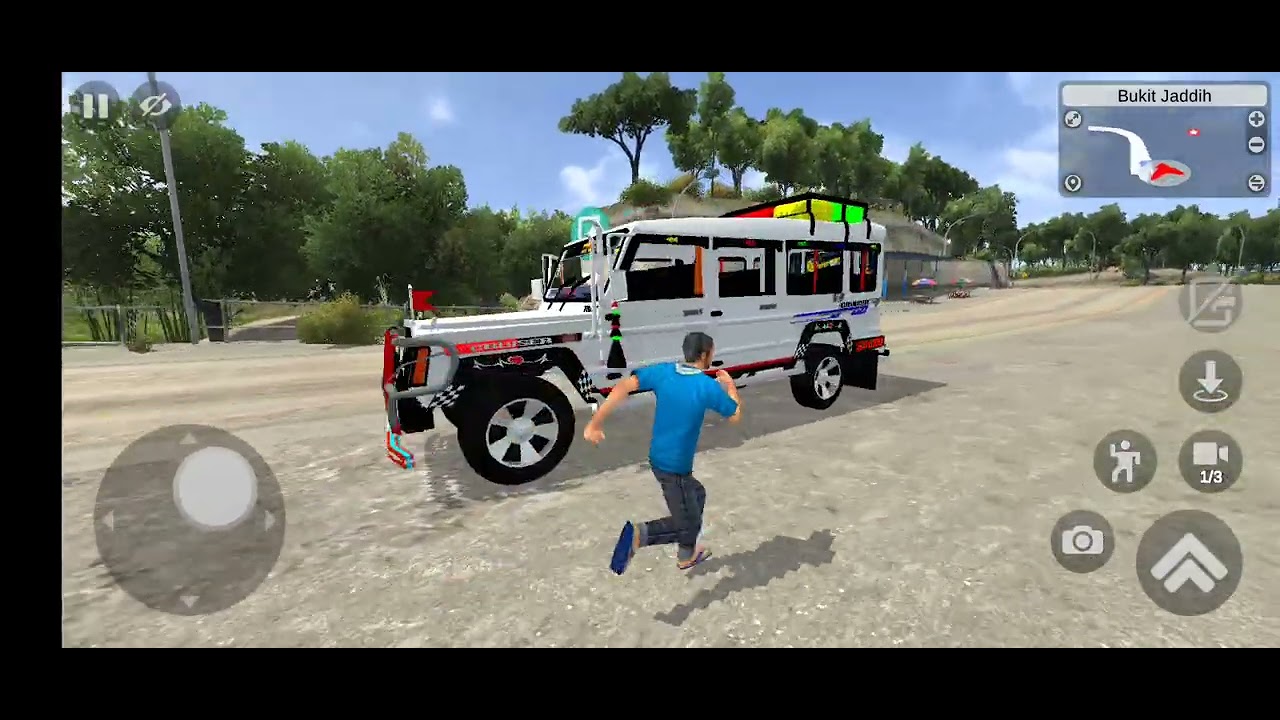 Bus simulator Indonesia Force trax (Indian car mod)