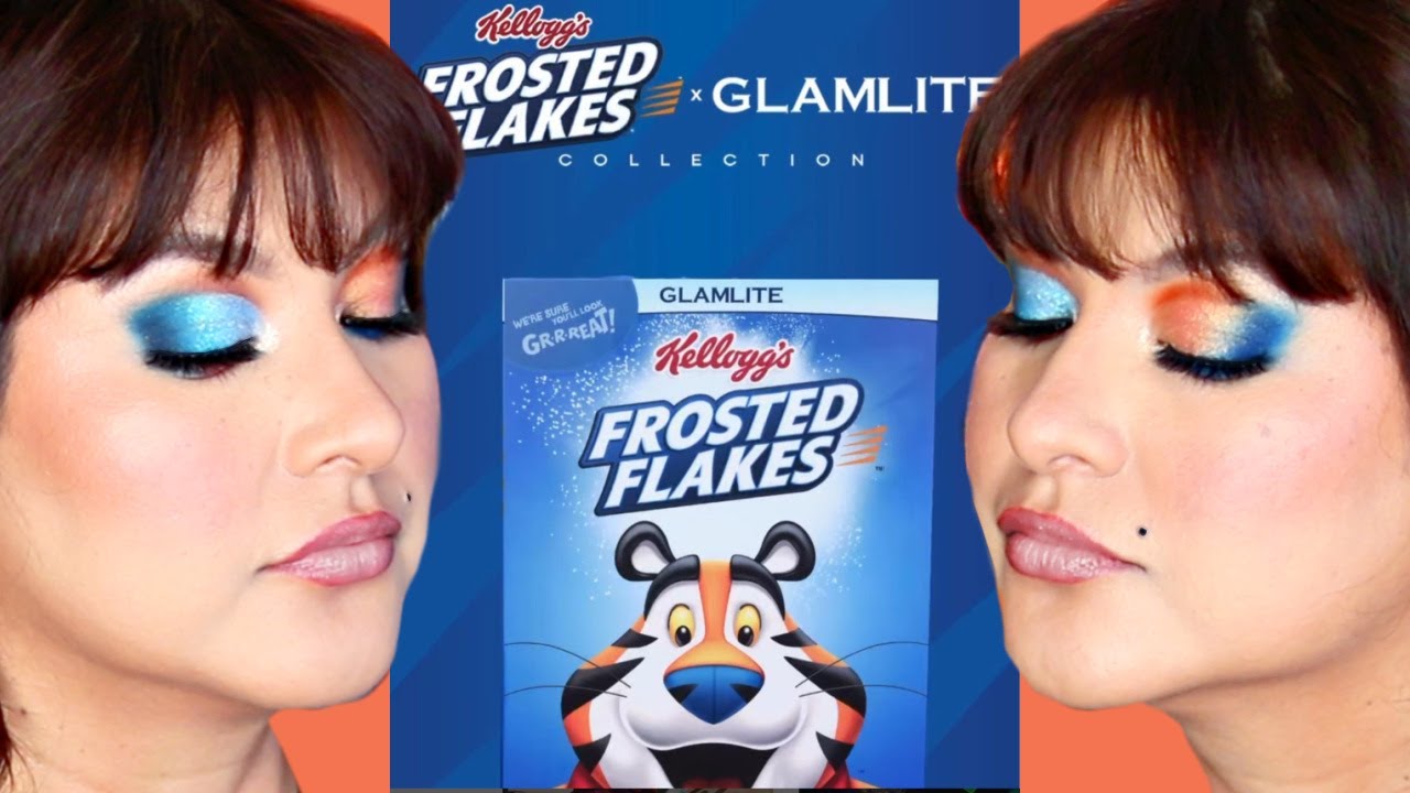 Frosted Flakes X Glamlite Palette Review | 2 Looks!