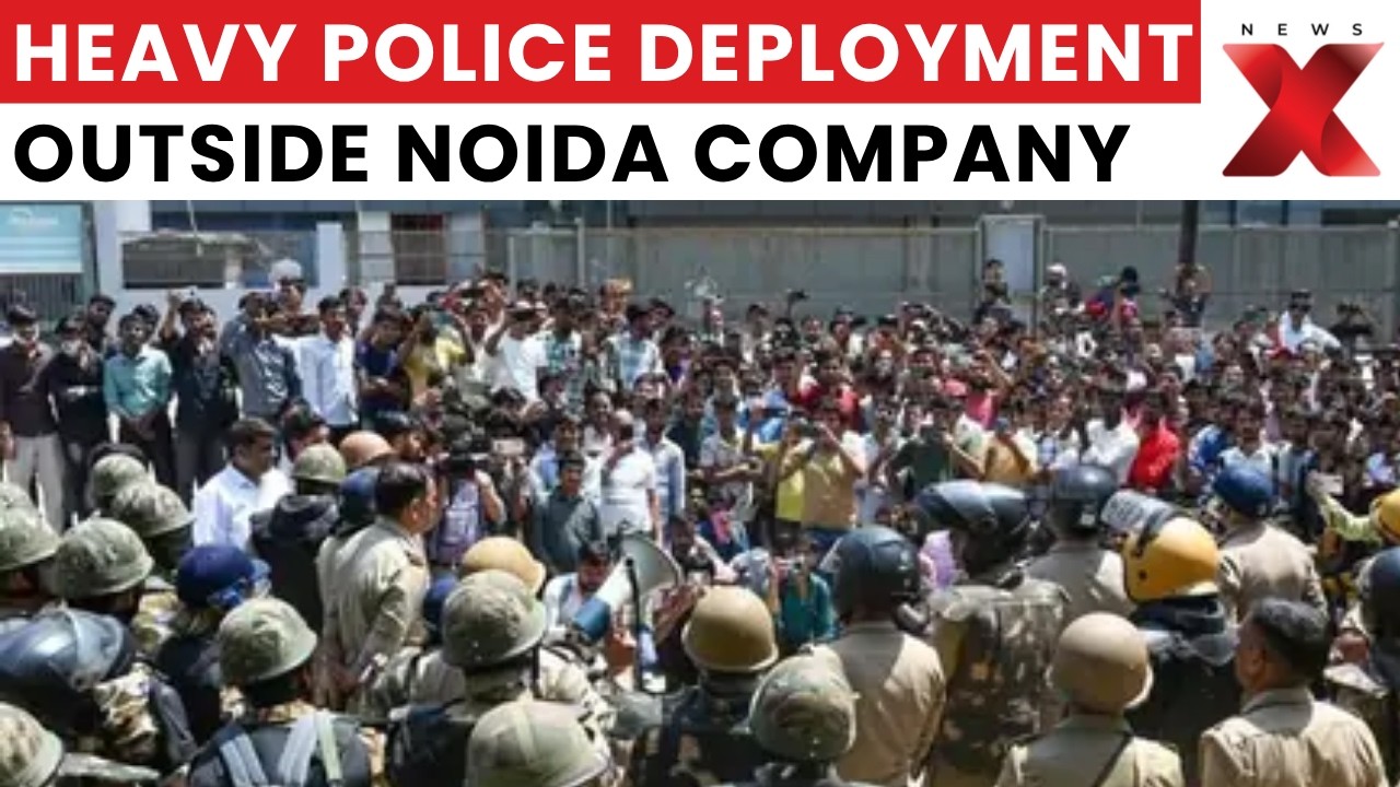 Massive Police Deployment Across Noida, Security Tightened Outside Motherson | Latest News | NewsX
