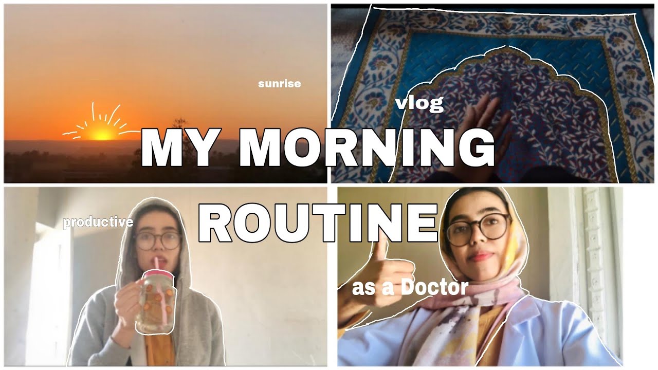 Trying to have *PRODUCTIVE* MORNING ROUTINE ✨ | life of a doctor| mizzi sk