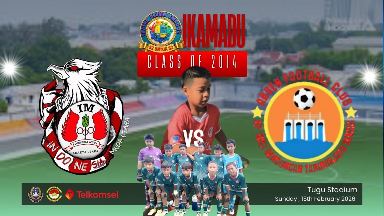IM Utara U12 vs Arben Fc IKAMADU CUP 1 2026, Stadion Tugu Jakarta Utara
