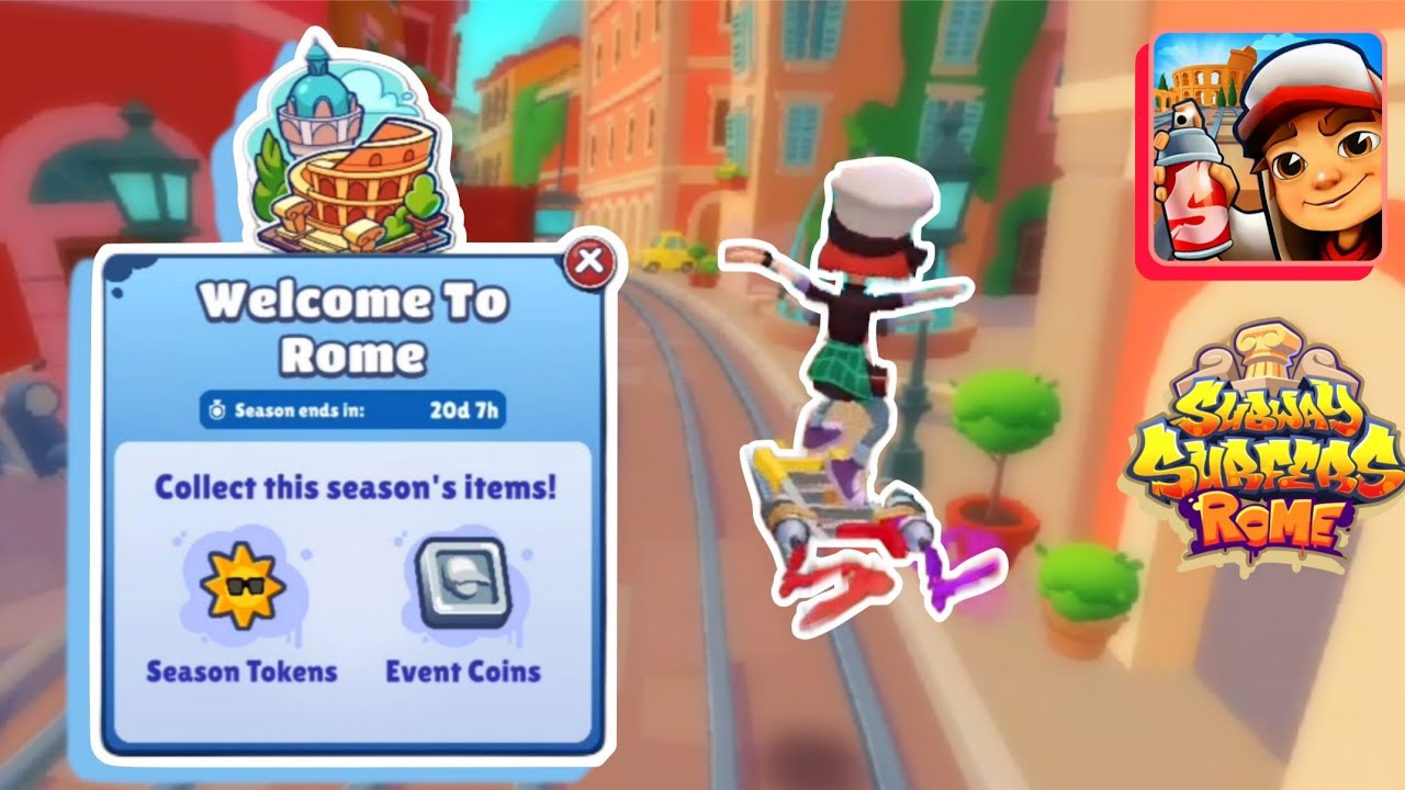 NEW UPDATE Subway Surfers Rome 2026 With Audrey Sydney Surfers