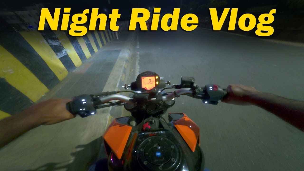 Night Ride with my Duke 200  | 3T Vlogs