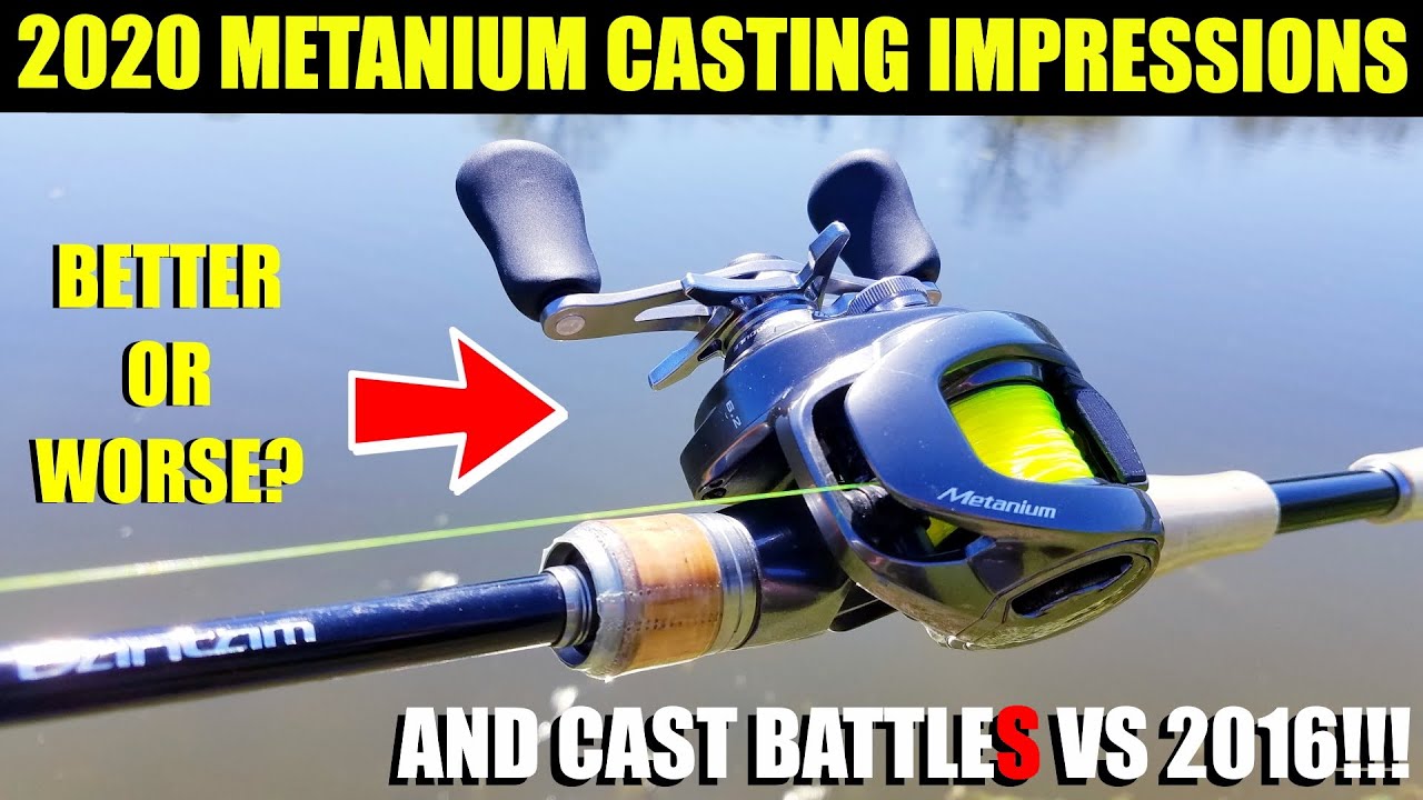 2020 SHIMANO METANIUM CASTING IMPRESSIONS... AND CAST BATTLE VS 2016!!!