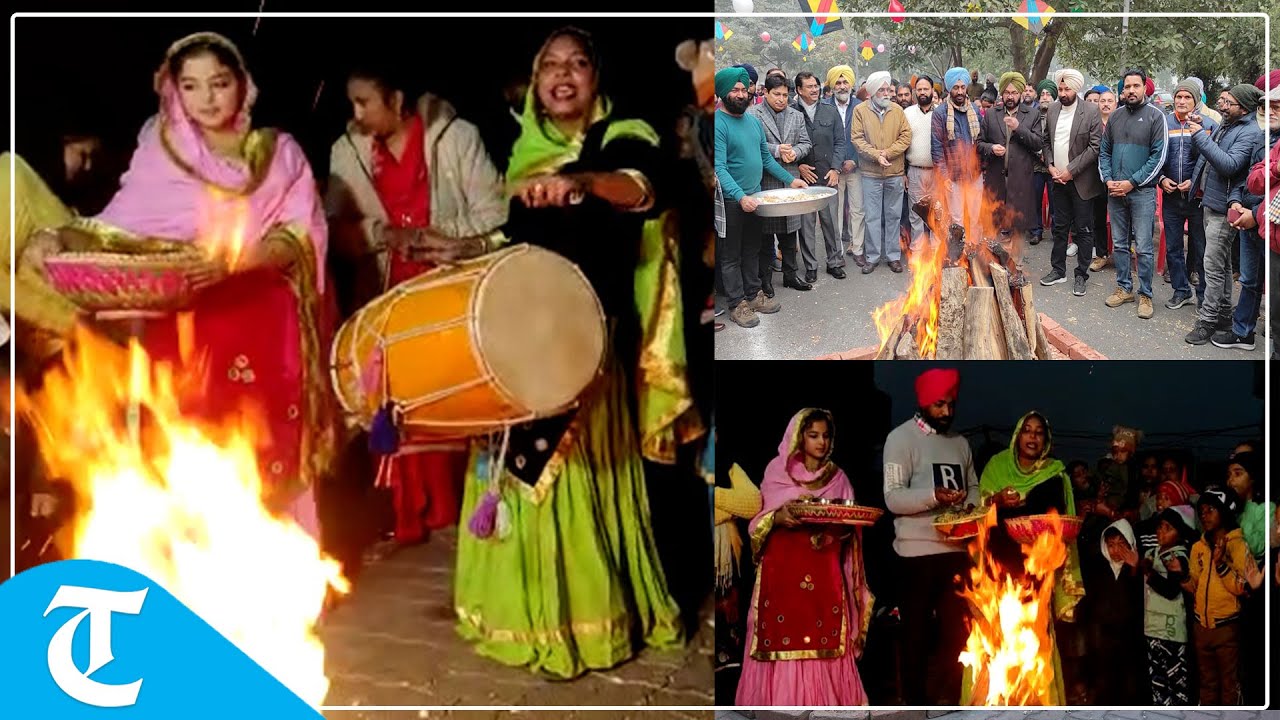 Residents celebrate Lohri with traditional Punjabi boliyan and gidda in Amritsar