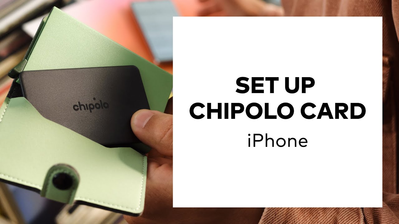 How to set up Chipolo CARD on iPhone