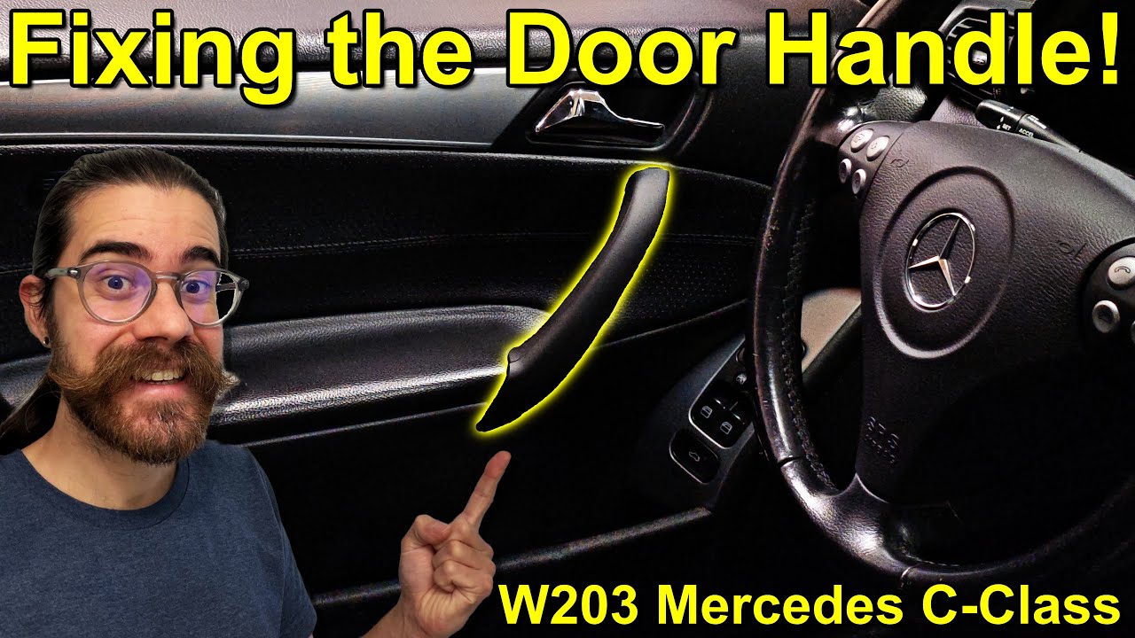 DIY Mercedes Repair: Replacing the Door Handle on My 2005 C-Class (W203)