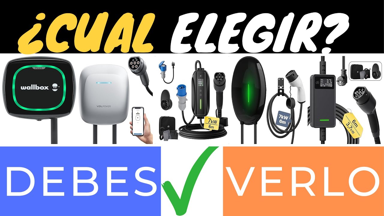 🚗⚡ MEJORES CARGADORES PARA AUTOS EL&Eacute;CTRICOS EN 2025 | WALLBOX PULSAR PLUS, VDL POWER Y M&Aacute;S! 💡🔌