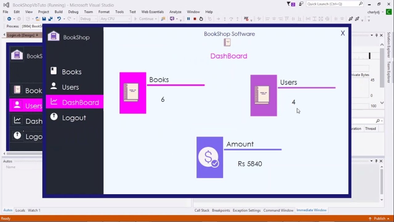 Book Shop Management System Using Vb.Net