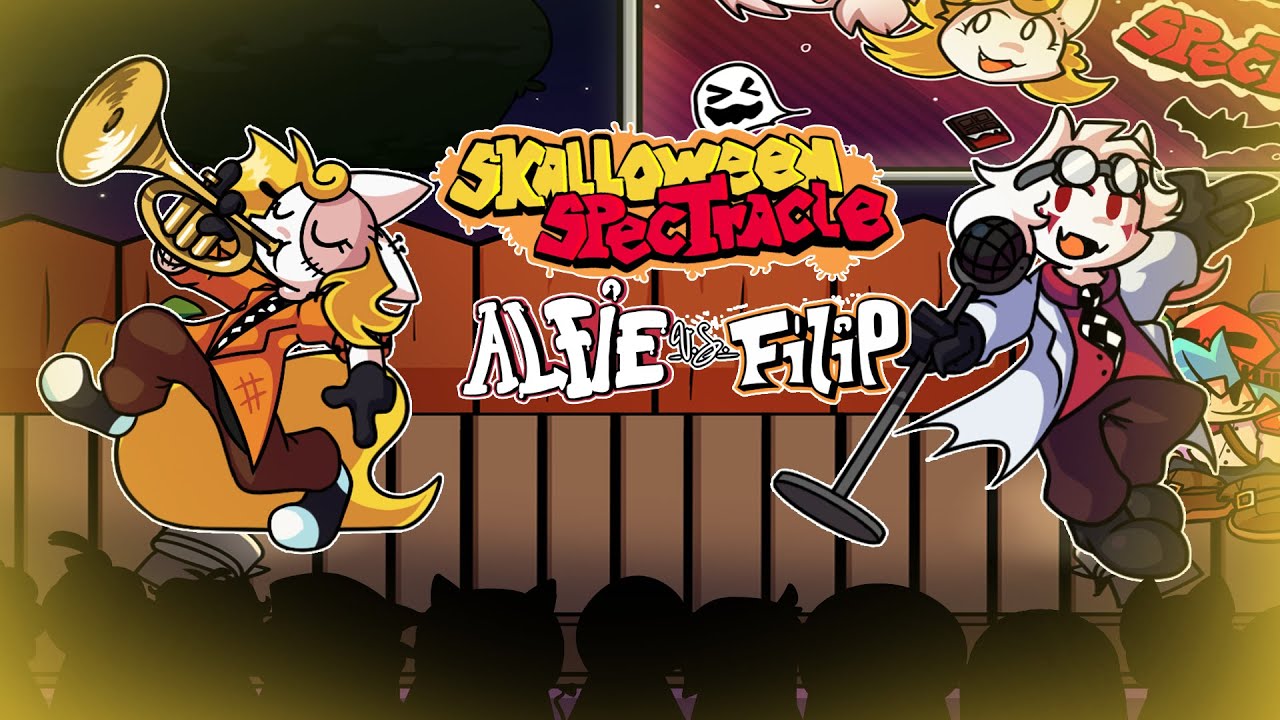 Skalloween Spectracle: Alfie vs. Filip! | Friday Night Funkin' Mod