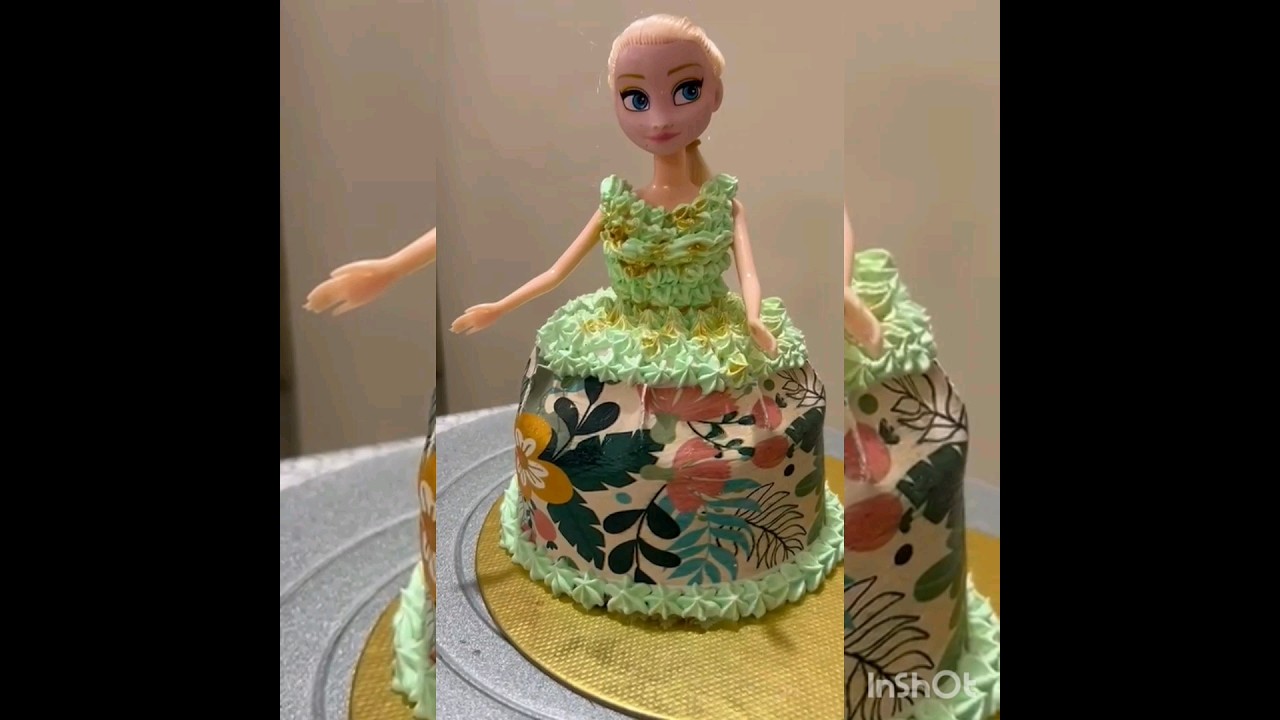 doll cake #viral #cake #youtuber #food #sweetbong # virals reals