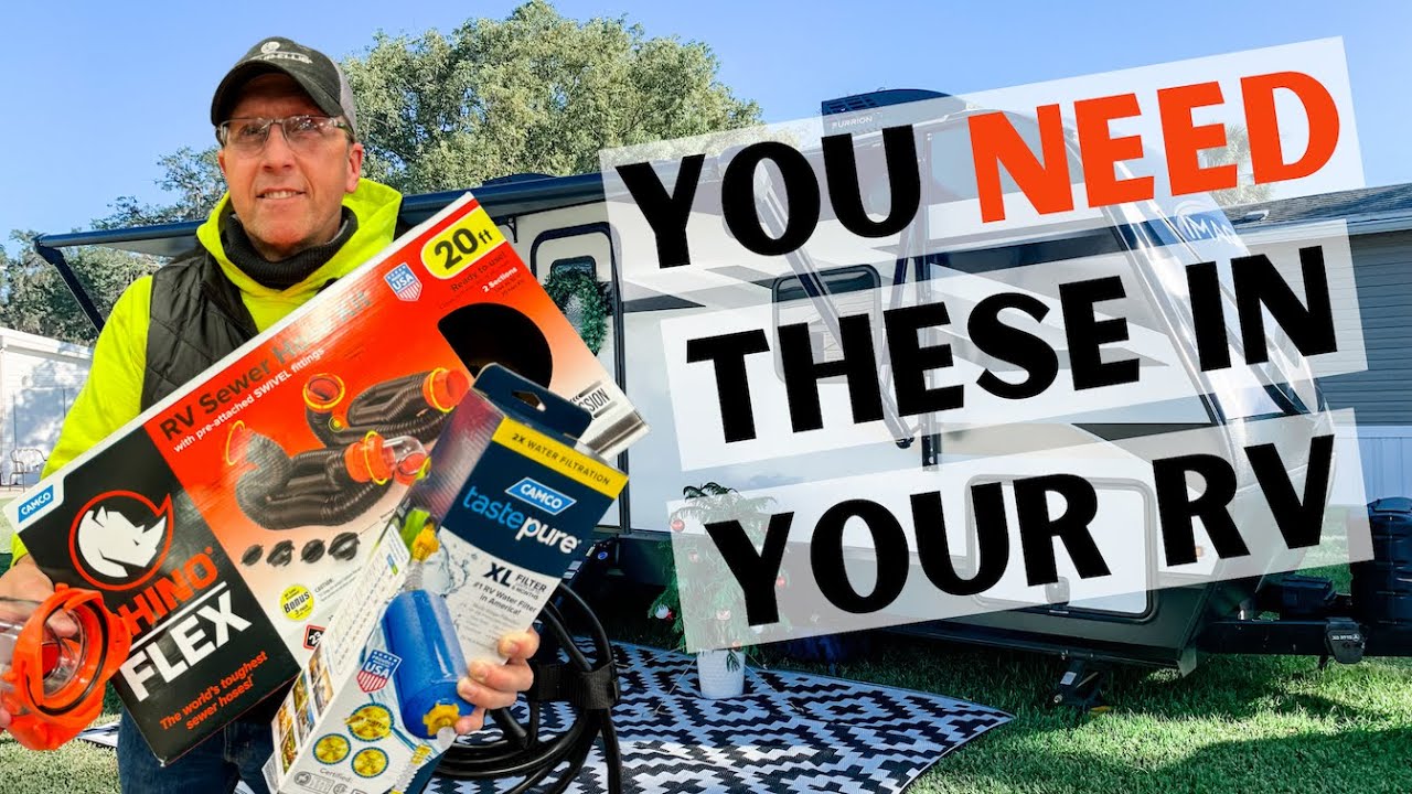 New RV Owner? Don't Leave Without These 10 Items #rvcamping