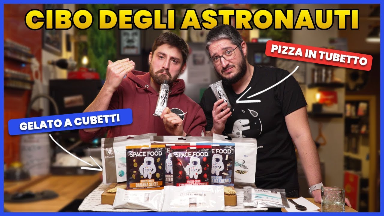 PROVO il CIBO DEGLI ASTRONAUTI ft 
