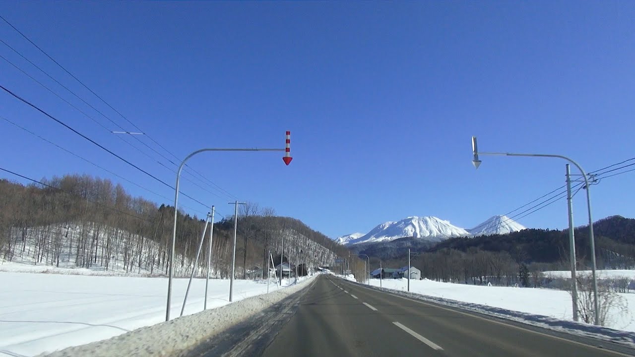 北海道 国道241号 足寄町〜阿寒湖 車載動画 2015/01/10