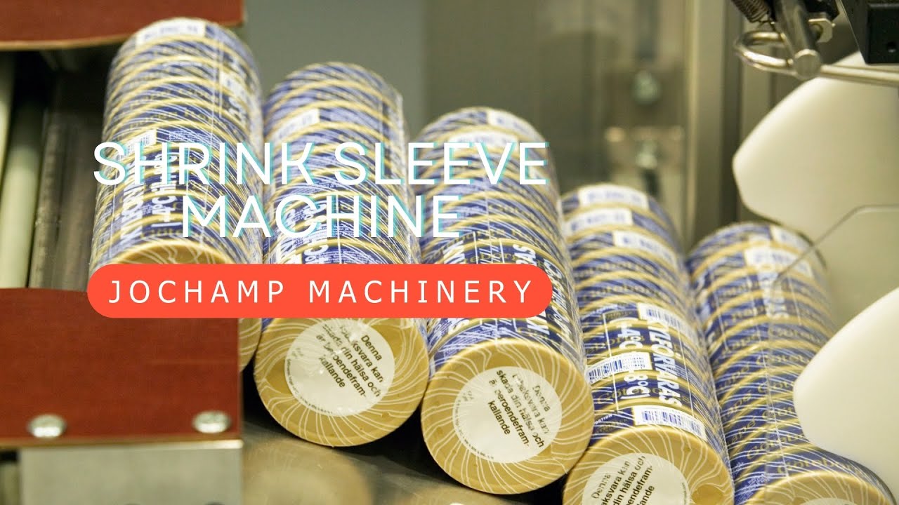 Automatic Cans Roll Shrink Sleeve Machine