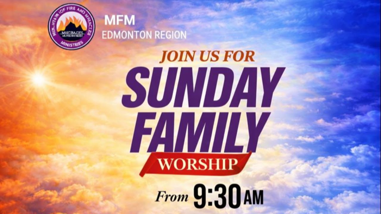 Sunday Worship Service Online @ MFM Edmonton, UK (25.01.2026 )