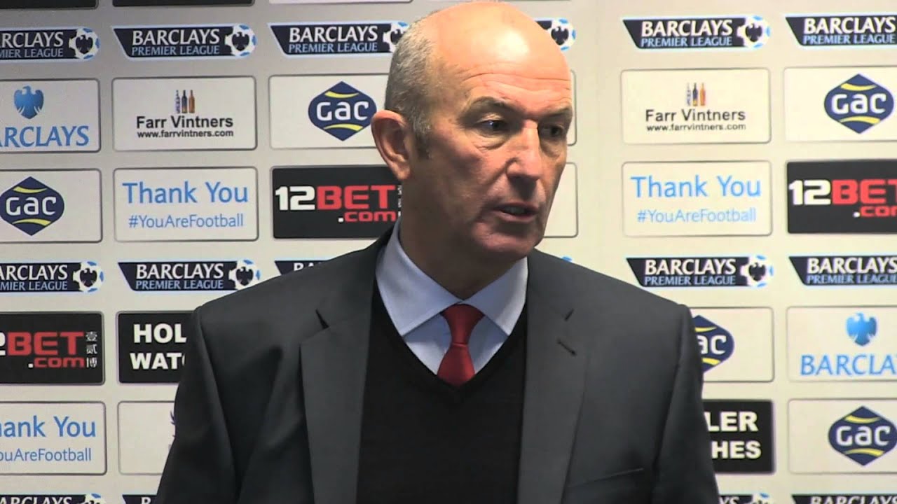 Tony Pulis after Crystal Palace v Newcastle - 21 12 2013