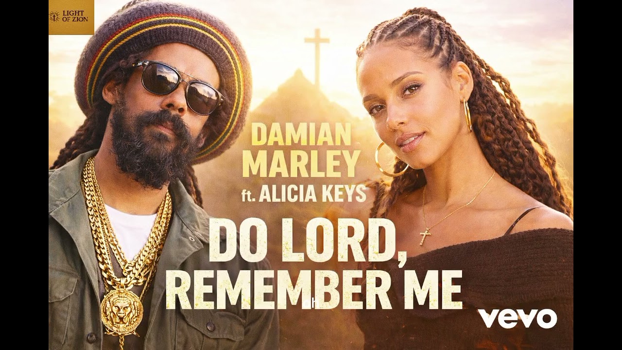 Damian Marley ft Alicia keys - Do Lord Remember me ( official light of Zion Gospel reggae lyrics)