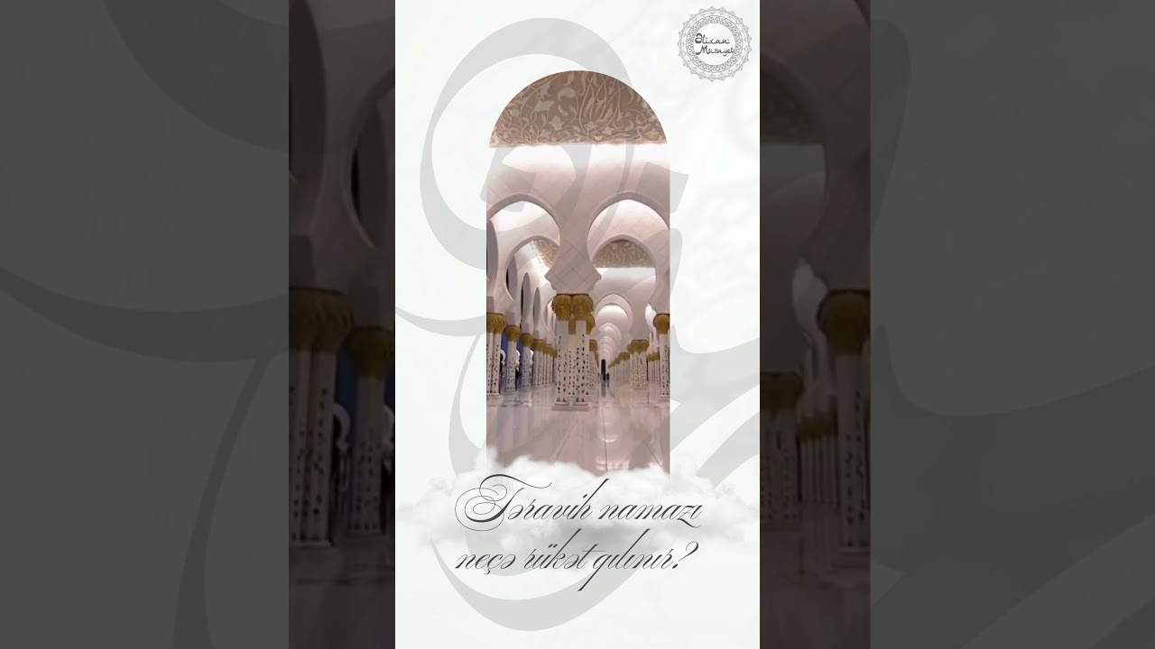 Təravih Namazı - Əlixan Musayev I Fəcr TV