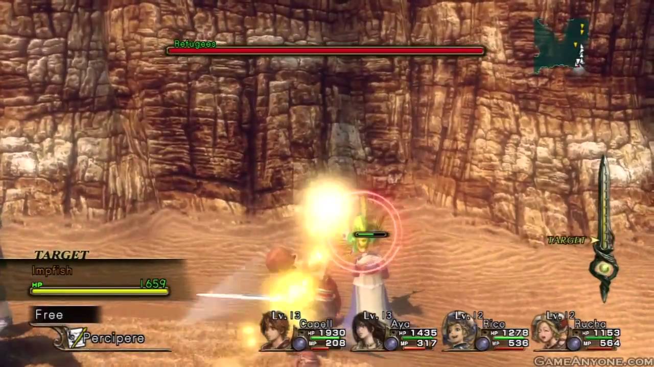 Infinite Undiscovery [HD][360] - Part 17: Escort the Sapran Refugees