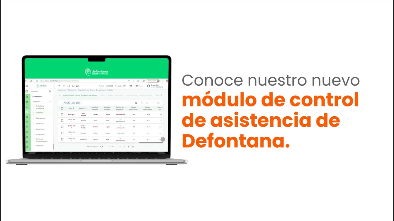 Nuevo M&oacute;dulo de Control de Asistencia | Cumple la normativa y optimiza tu gesti&oacute;n con Defontana