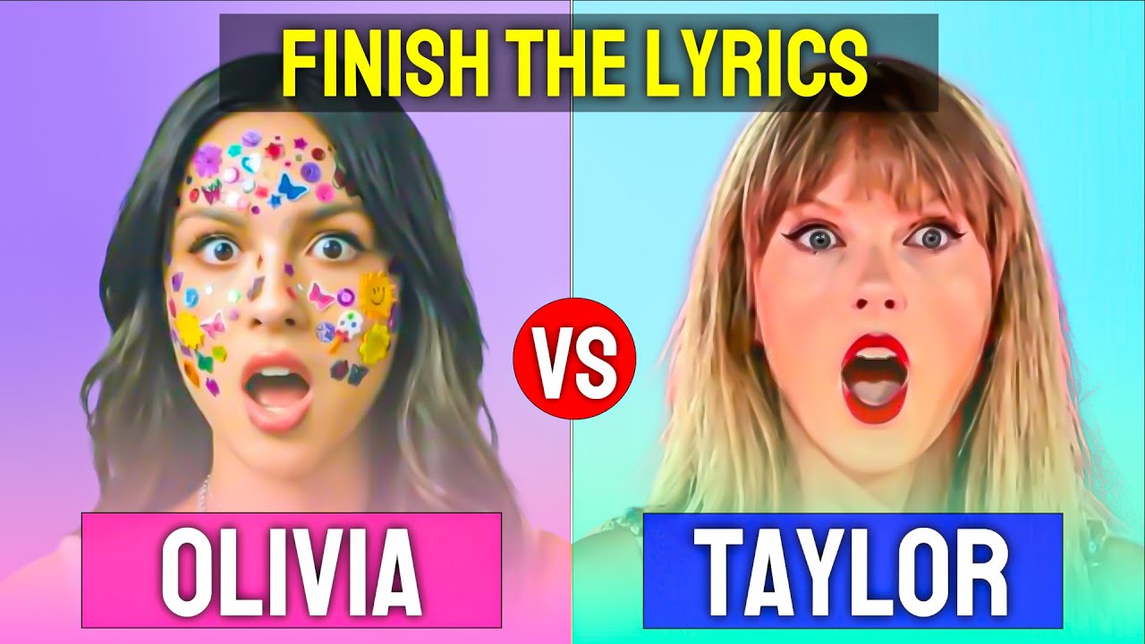 Finish The Lyrics BATTLE 🎤 Olivia Rodrigo vs Taylor Swift (Ultimate Fan Challenge!)